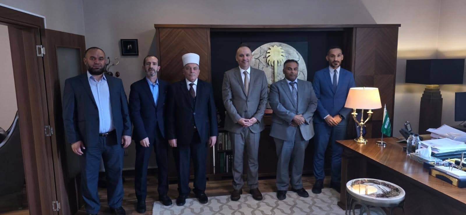 REISUL ULEMA U PRIT NGA AMBASADORI I MBRETËRISË SË ARABISË SAUDITE NË TIRANË
