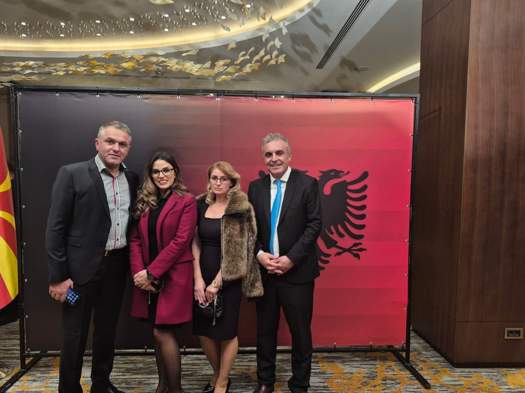 Bajram Rexhepi në pritjen e Ambasadës Shqiptare për Ditën e Flamurit  Gëzuar e qoftë e përjetshme festa kombëtare 