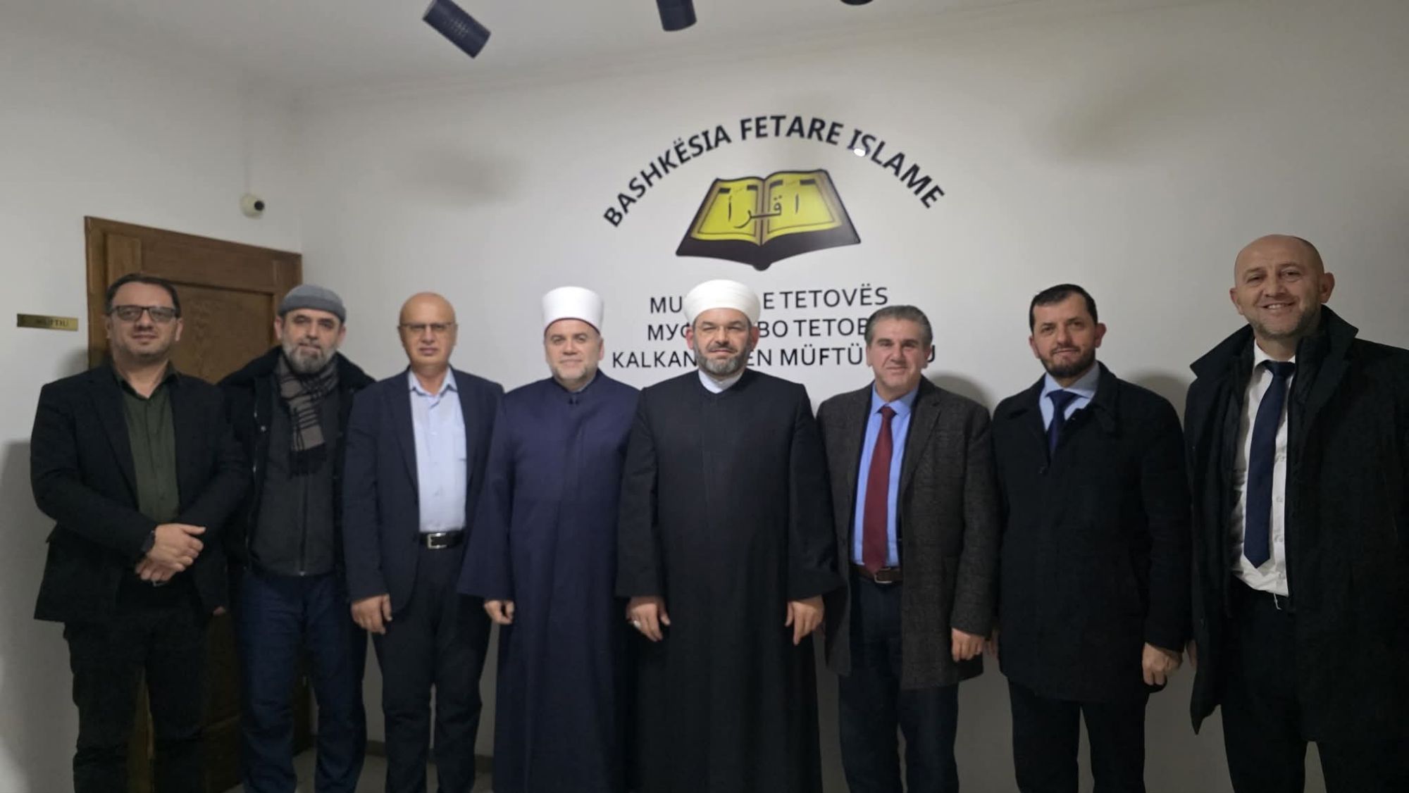 MYFTIU PRITI NË VIZITË MYFTIUN E SHKODRËS