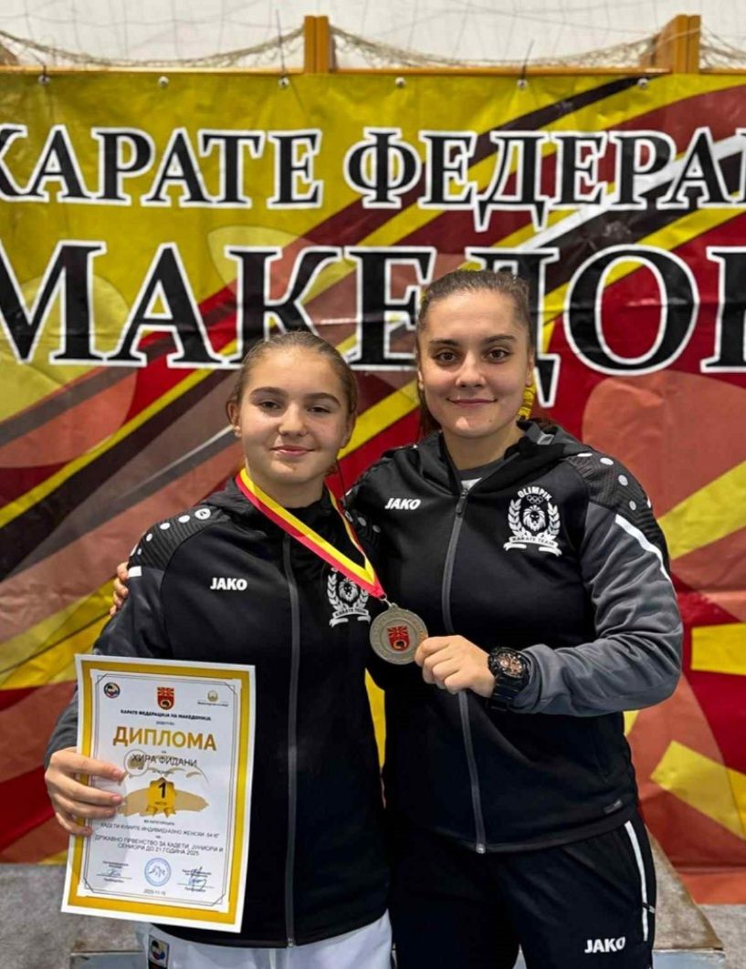 Hira Fidani  kampione e RMV së në kategorinë  54 kg  vitin e ardhshëm pjesë e Europianit në Qipro